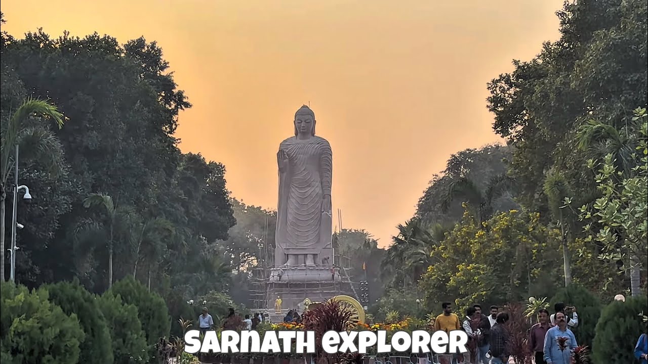 India: Sarnath Buddhist temple explore Vlogs | सारनाथ का इतिहास | history of Sarnath 