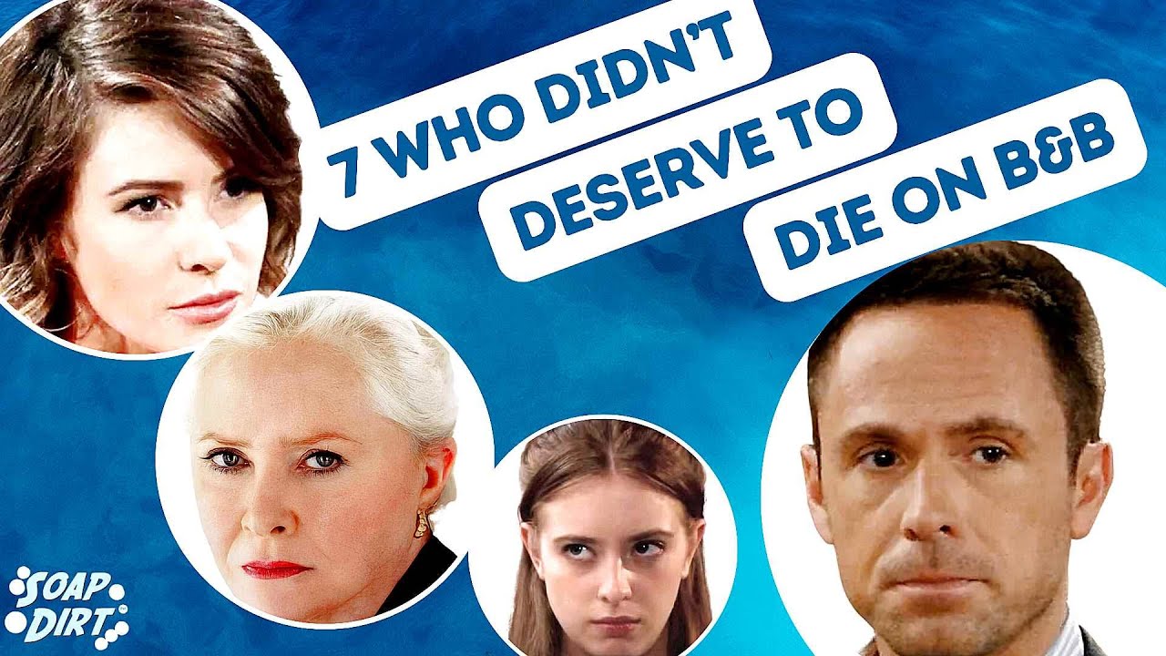 7 Tragic Bold and Beautiful Deaths: Characters that Didn't Deserve to Die on B&B #boldandbeautiful
