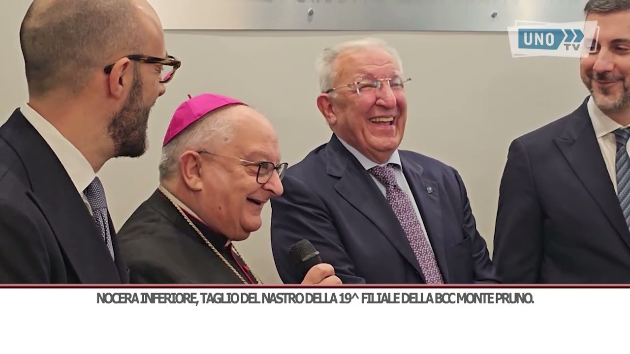 SRV NOCERA INFERIORE, TAGLIO DEL NASTRO BCC MONTE PRUNO