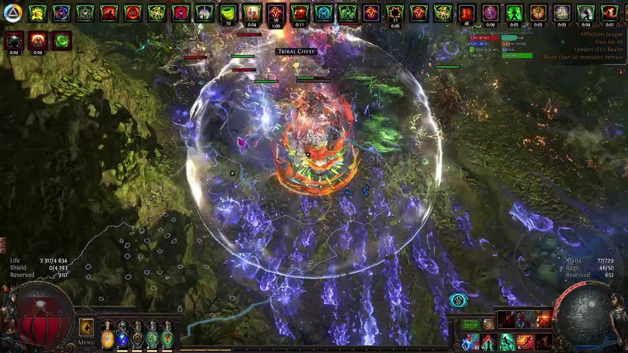 Lightning Strike mapping