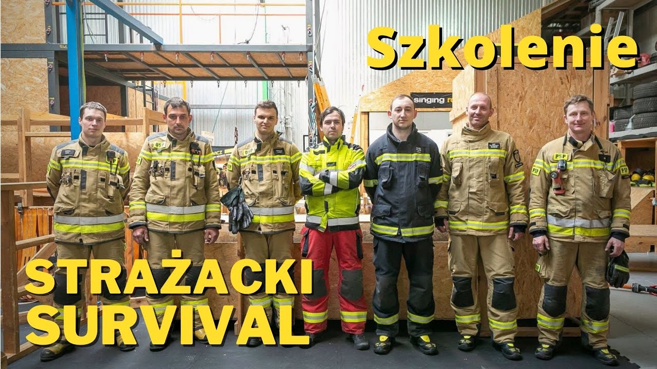 Zobacz, jak wygląda szkolenie ze strażackiego survivalu w FireTrap.pl