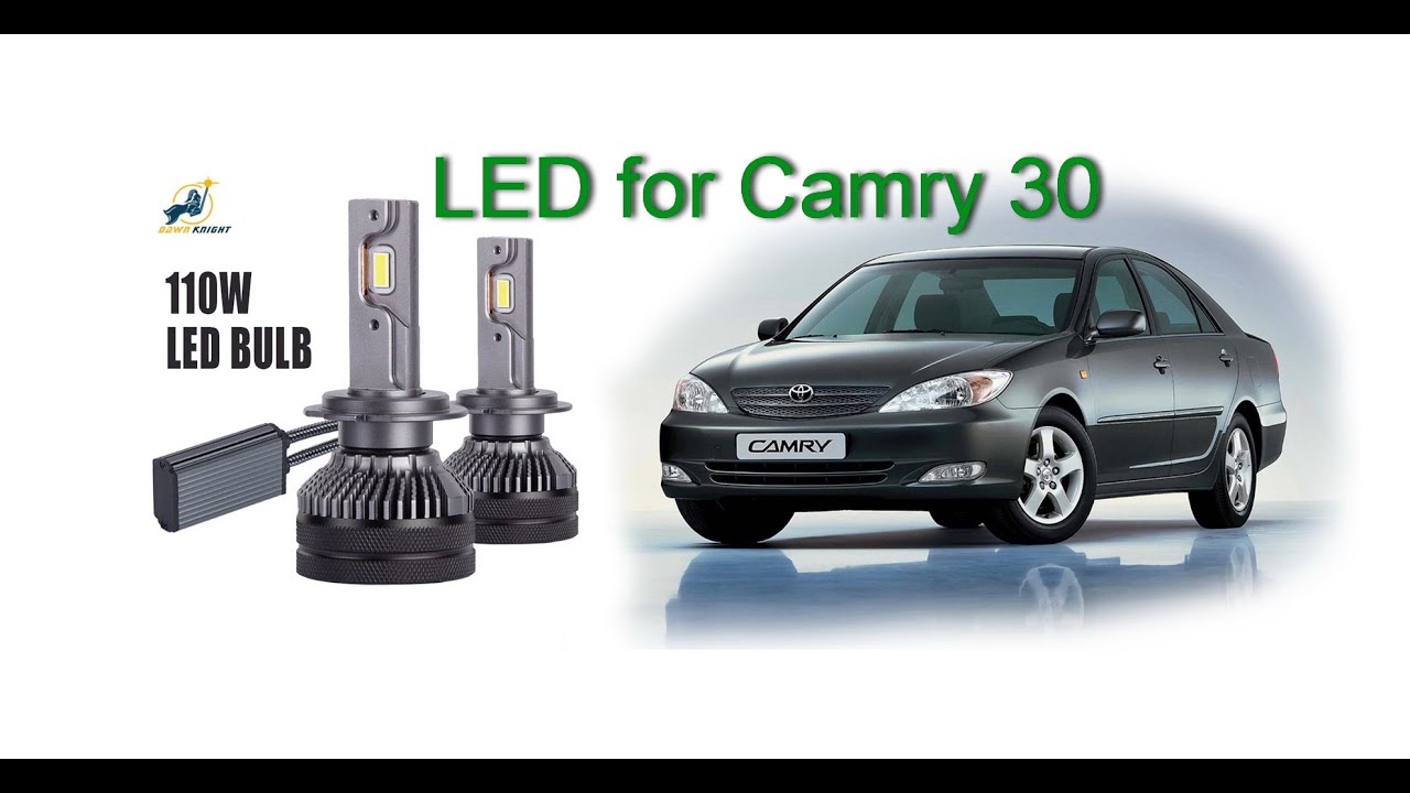 LED в фару для Камри 30, LED for Camry30