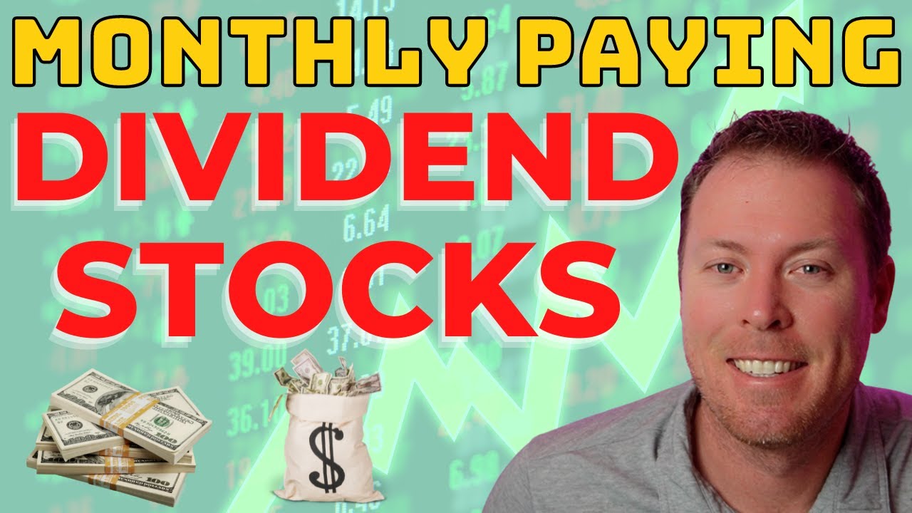 3 MONTHLY Dividend Paying Stocks To Buy