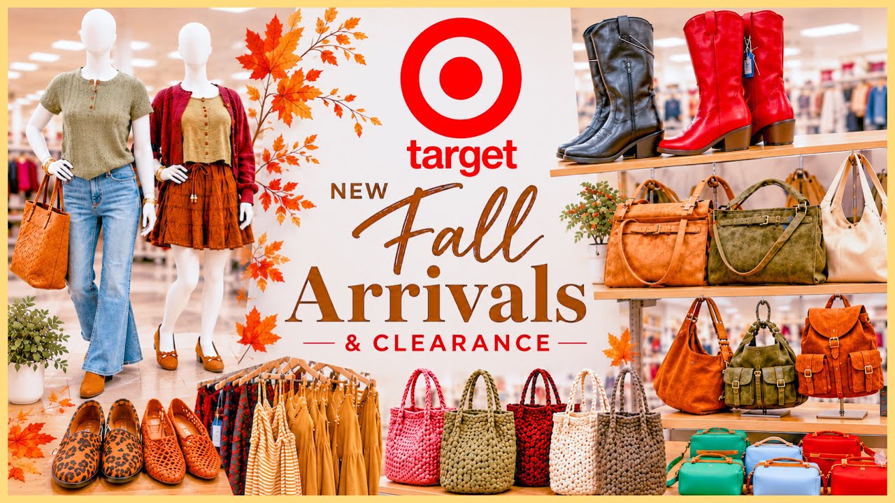 🔴TARGET NEW ARRIVALS FALL FASHION | TARGET NEW TOPS DRESSES & MORE | TARGET CLEARANCE 30-70% OFF‼️