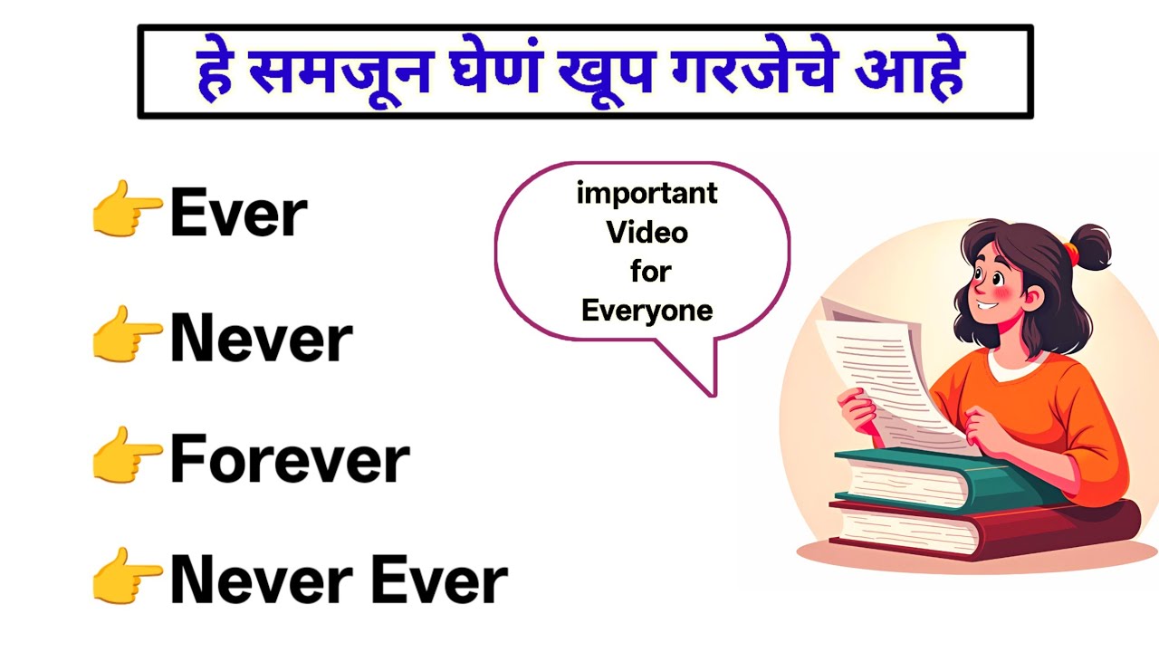 EVER, NEVER, FOREVER, NEVER EVER| Correct of never,ever, forever and never ever with Examples