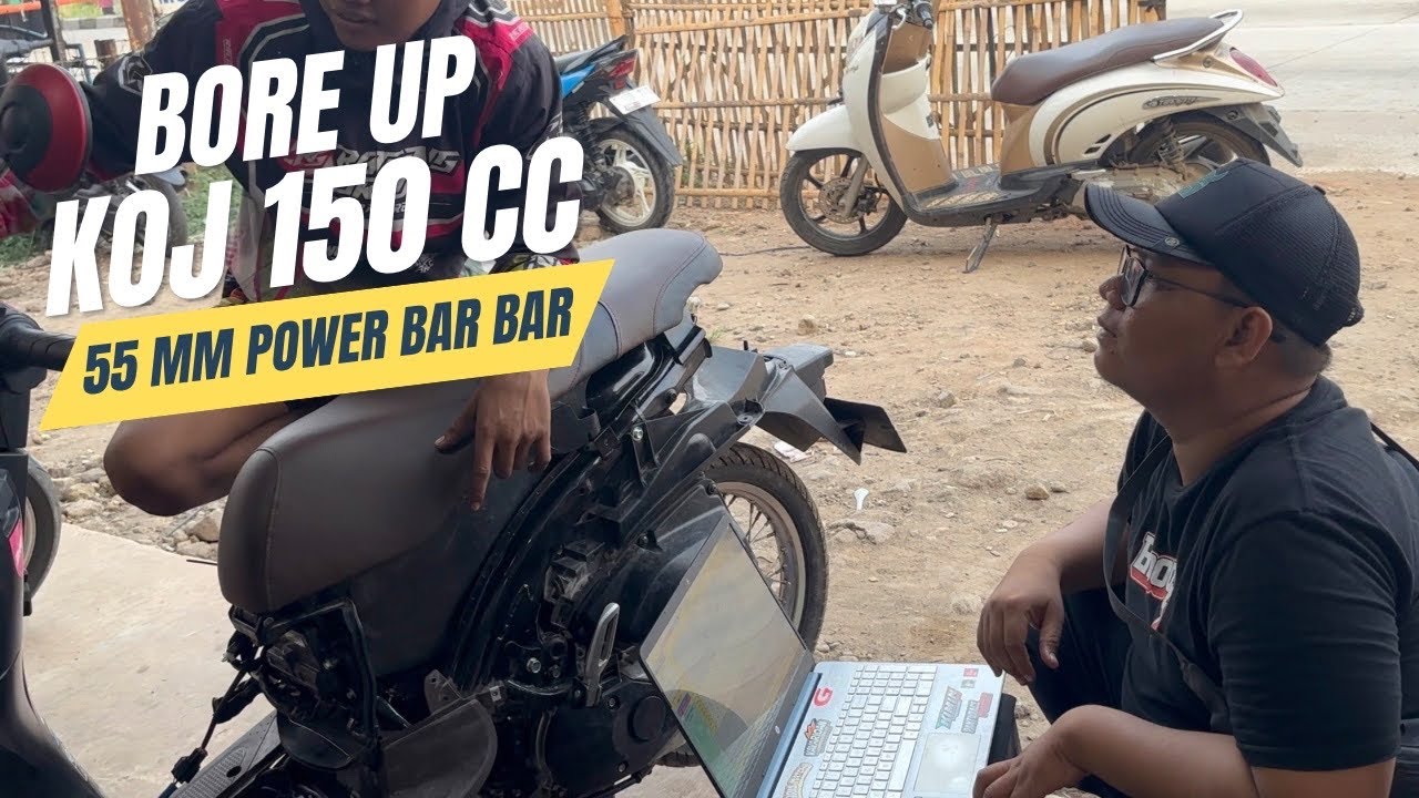 BORE UP SCOOPY KOJ 150 CC SANGAT BAR BAR SEKALI POWERNYA