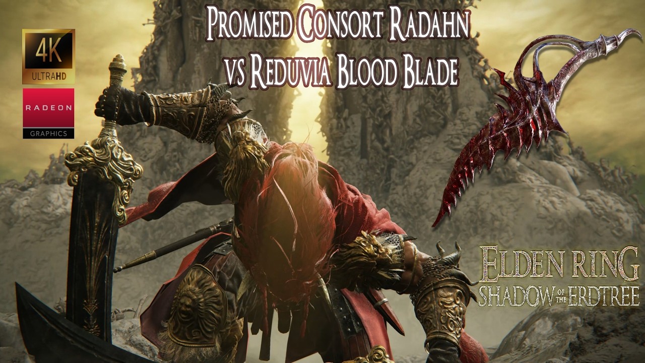Elden Ring: Shadow of the Erdtree DLC - Promised Consort Radahn vs Reduvia Blood Blade #eldenring