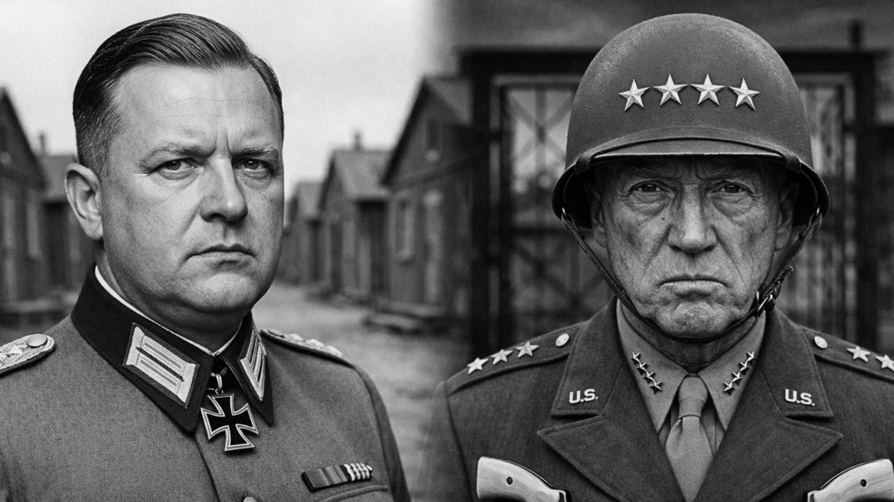 German Officers Complained About POW Camps &mdash; Patton Took Them to Dachau!
