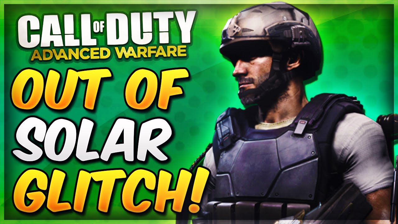 COD Advanced Warfare Out of Map SOLAR Glitch & On Top of Skybarrier! (AW Infected Glitches)