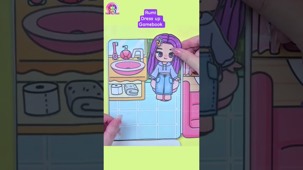 Rumi Dress up Gamebook #kpopdemonhunters #szorty