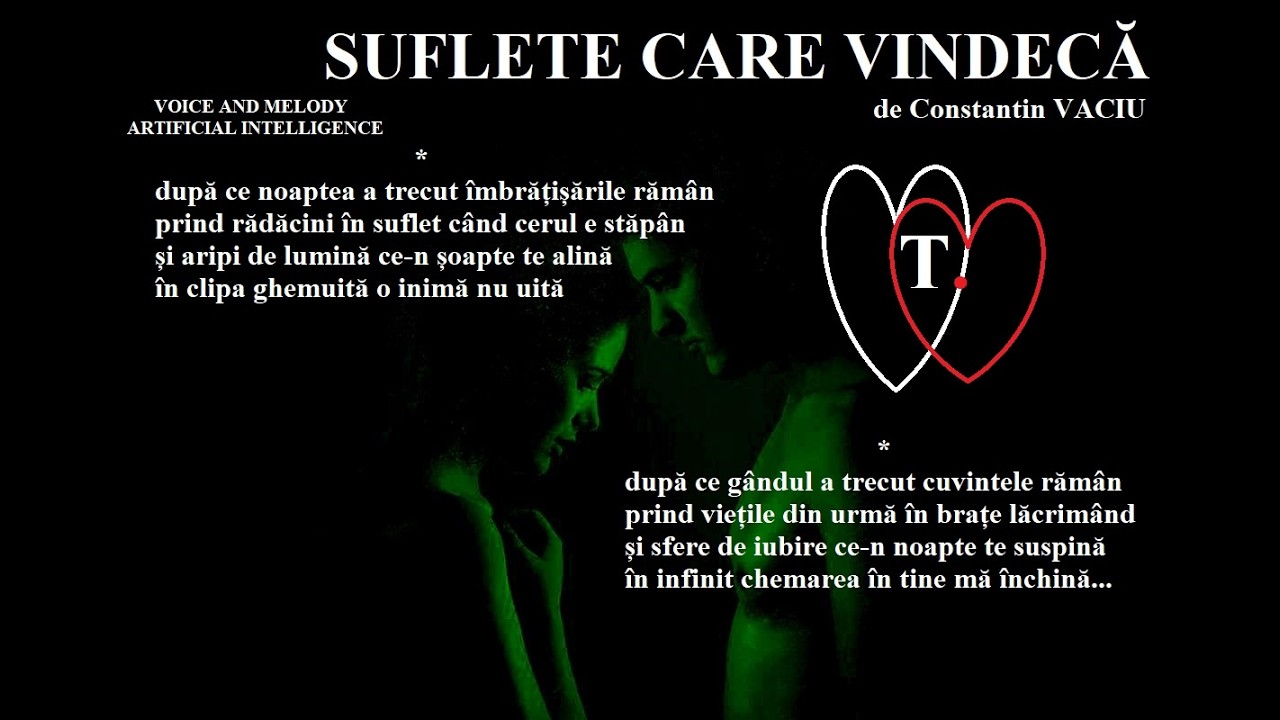 SUFLETE CARE VINDECĂ  -  de Constantin VACIU
