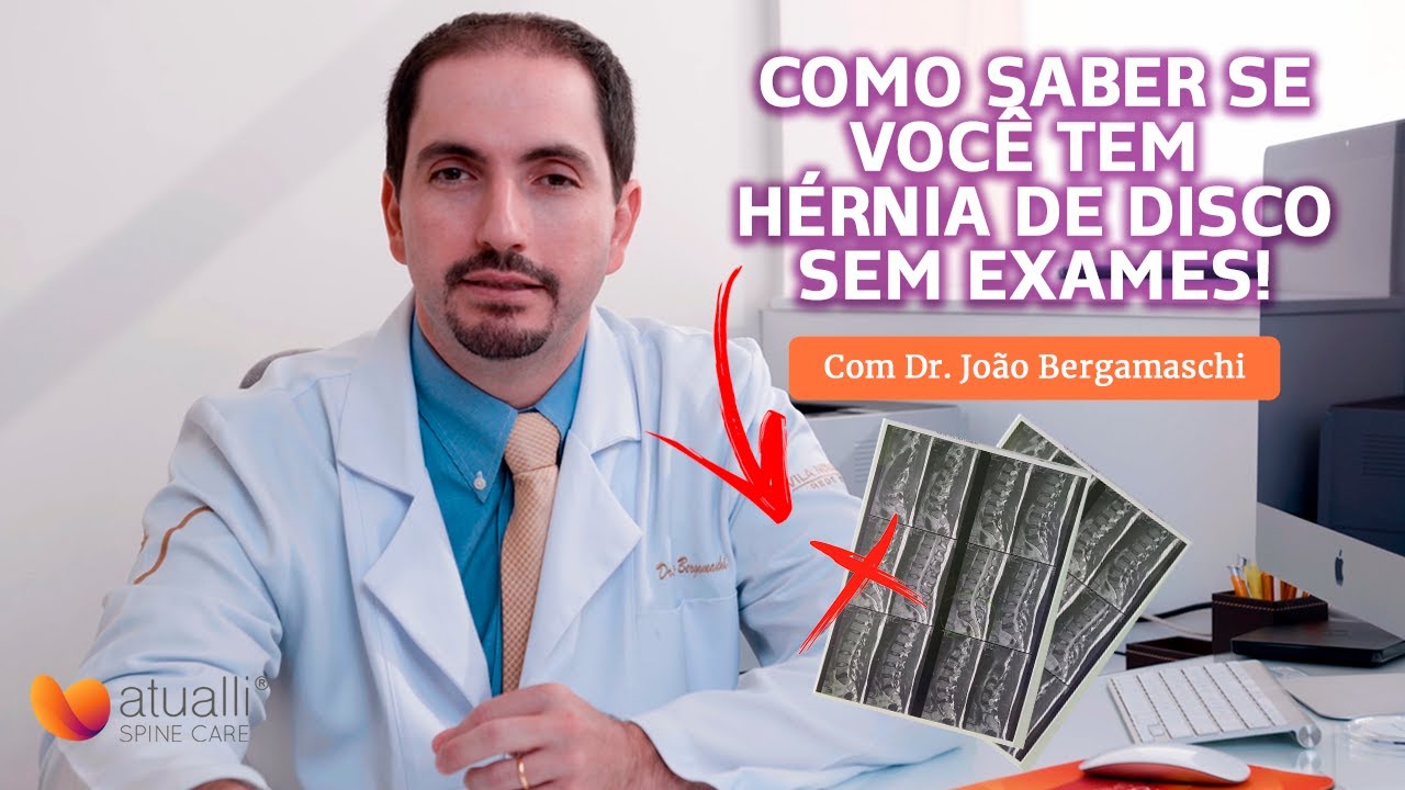 3 Dicas para voc&ecirc; saber se tem h&eacute;rnia de disco sem exames.