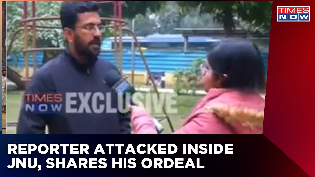 Janam TV Reporter Who Was Attacked By JNU Students, Shares His Ordeal | BBC Documentary Screening