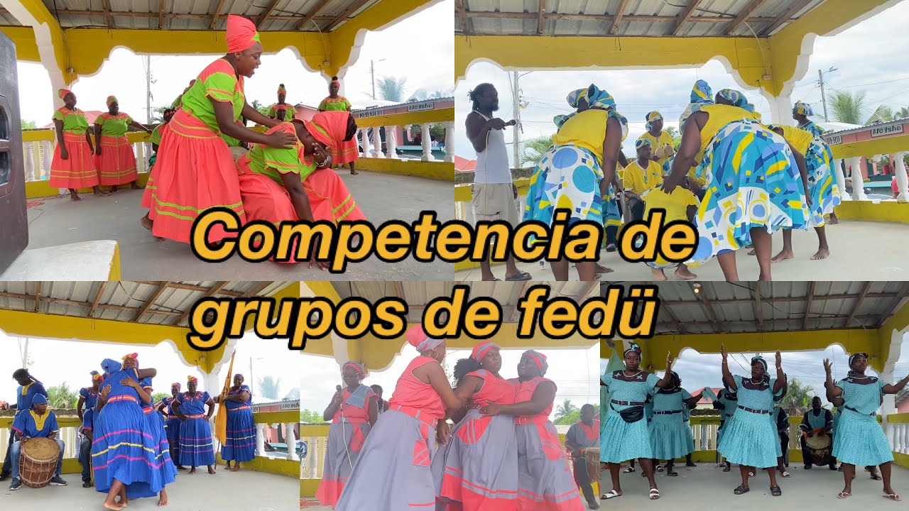 Competencia Garífuna  De grupos de Fedu ,San Juan,Triunfo de la cruz,Tornabe💛🤍🖤🇭🇳