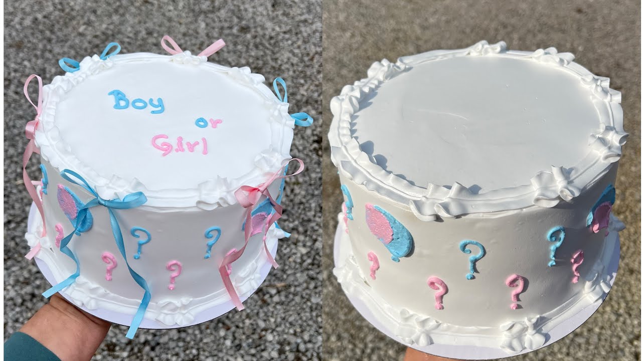 PASTEL REVELACIÓN DE GÉNERO 🩷💙