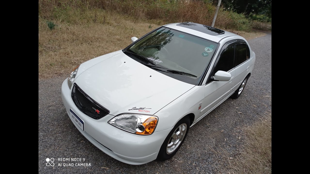 Satisfying Restoration, cleaning and detailing of Modified 2003 Honda Civic ES Sunroof Variant
