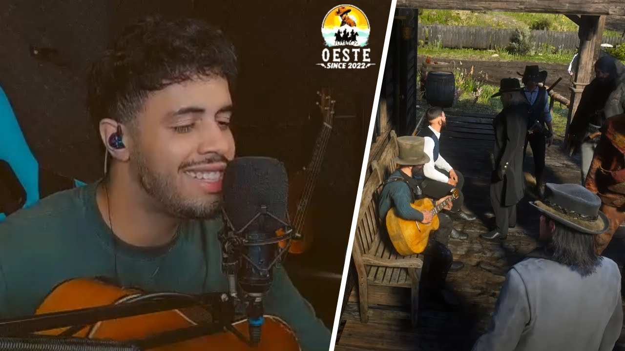 CISINHO CANTANDO NO RED DEAD | CisinhoClips