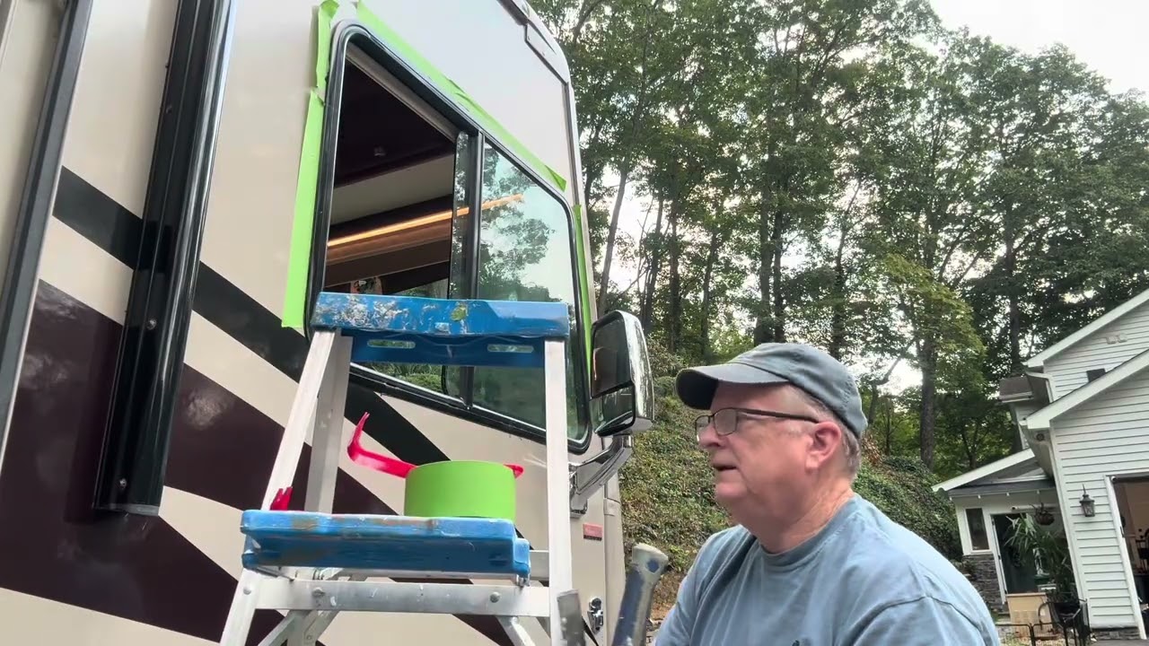 2014 Winnebago Sunar passenger window replacement