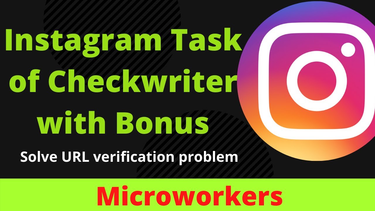 Instagram Job | Microworkers Instagram Task | Earn online from Instagram | Work from Home 2020