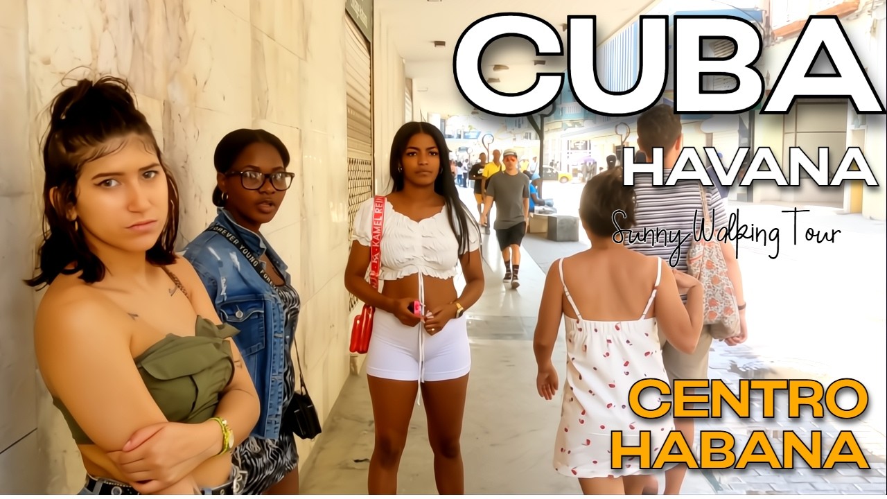 This is CENTRO HABANA Cuba TODAY | Walking SAN RAFAEL BOULEVARD | REAL STREET LIFE