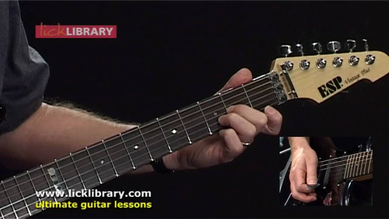 How To Play Paint It Black by The Rolling Stones | Guitar Lesson Licklibrary