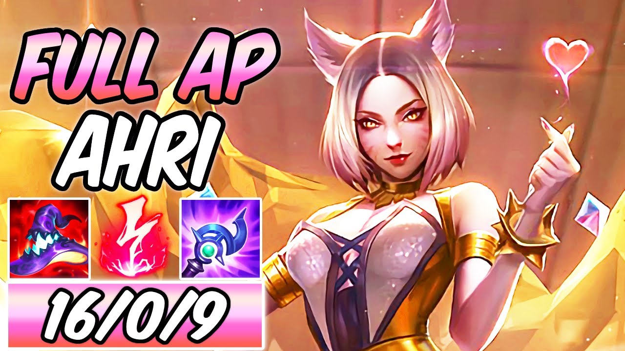 S+ FULL BURST AHRI MID - CLEAN | Best Build & Runes Season 13 | League of Legends