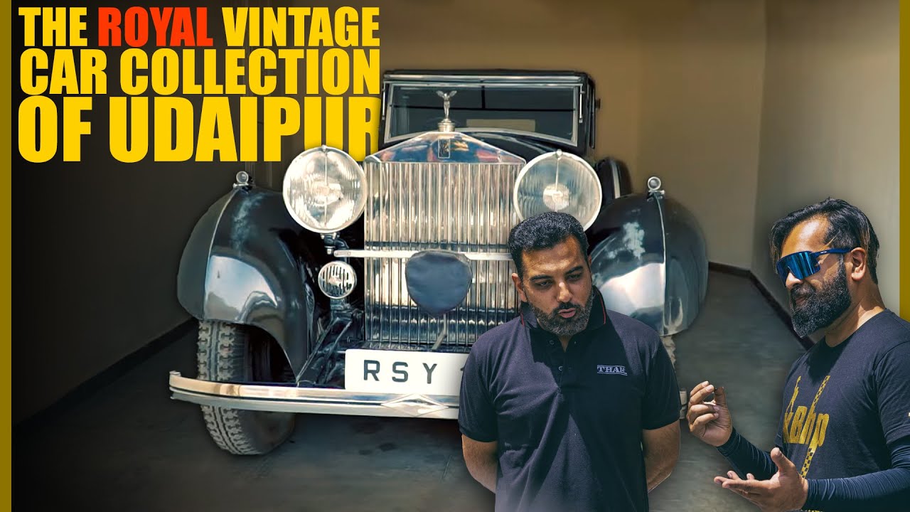 #motoGrapherTalks #8 :: The Vintage Car collection at The Palace of  Udaipur