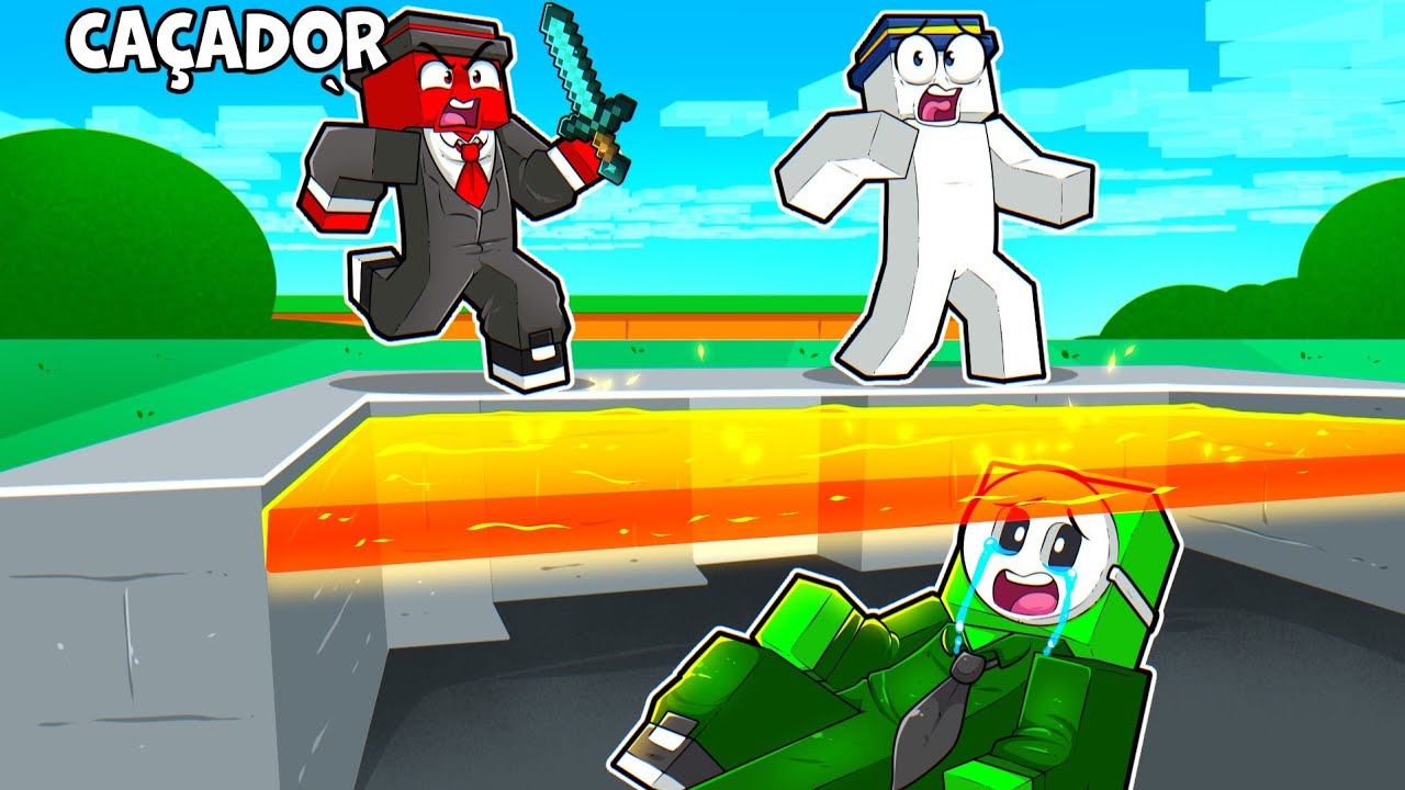ENTREI NA CIVILIZAÇÂO DO PEGA PEGA NO MINECRAFT