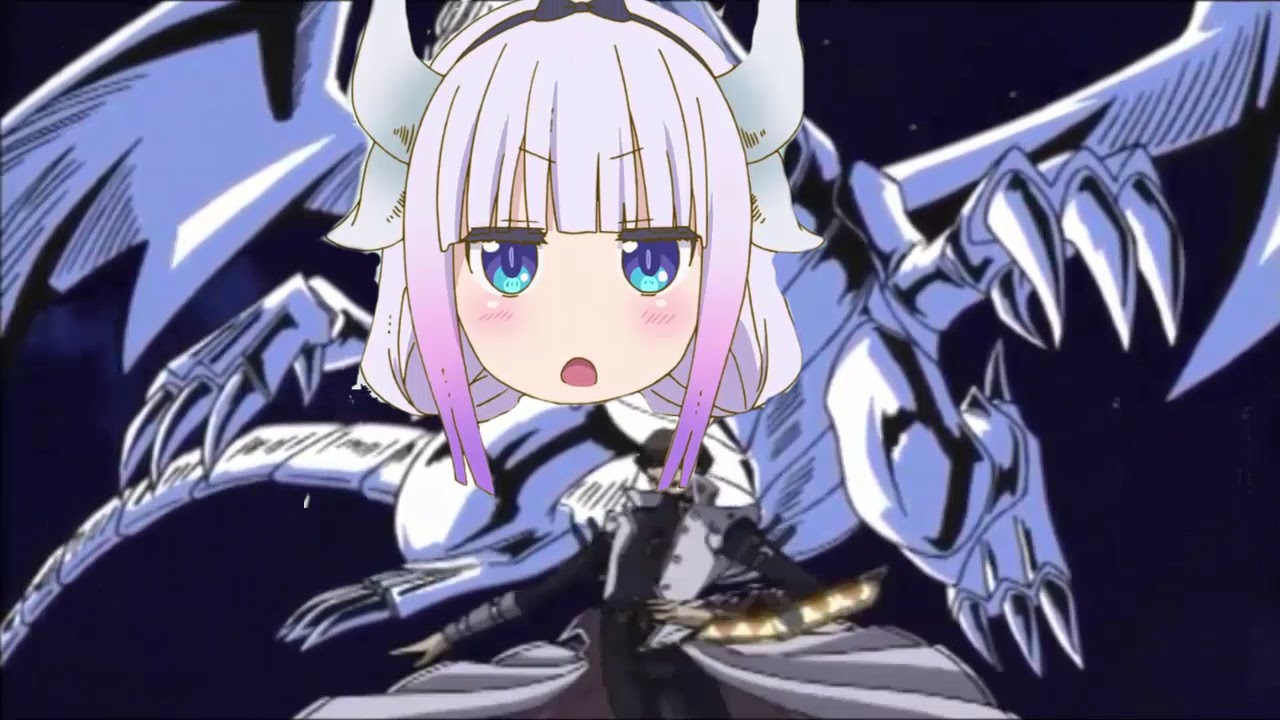 Kaiba summons Blue eyes loli dragon