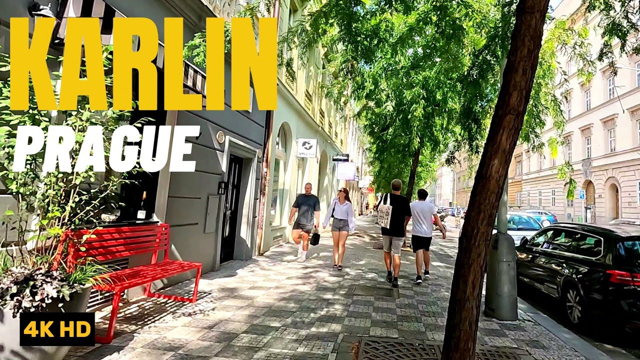 KARLIN. Prague, Czech Republic. Walking Tour