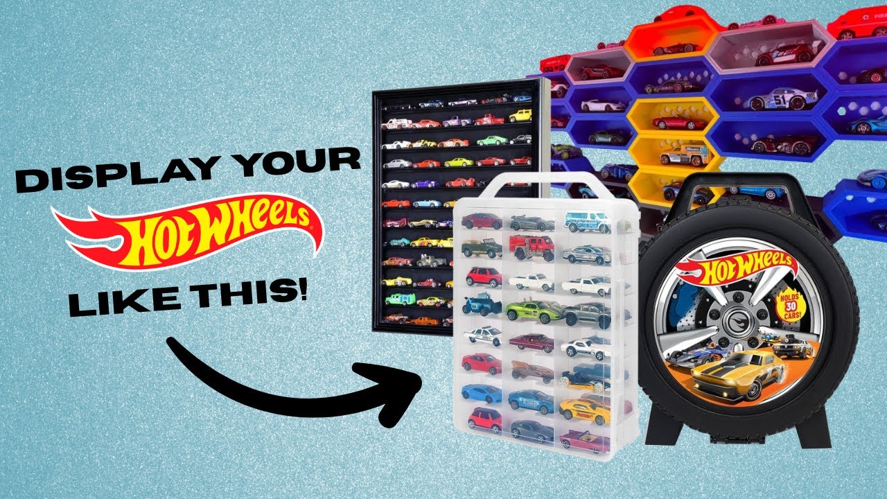 Как ВЫ можете демонстрировать свои Hot Wheels как профессионал!