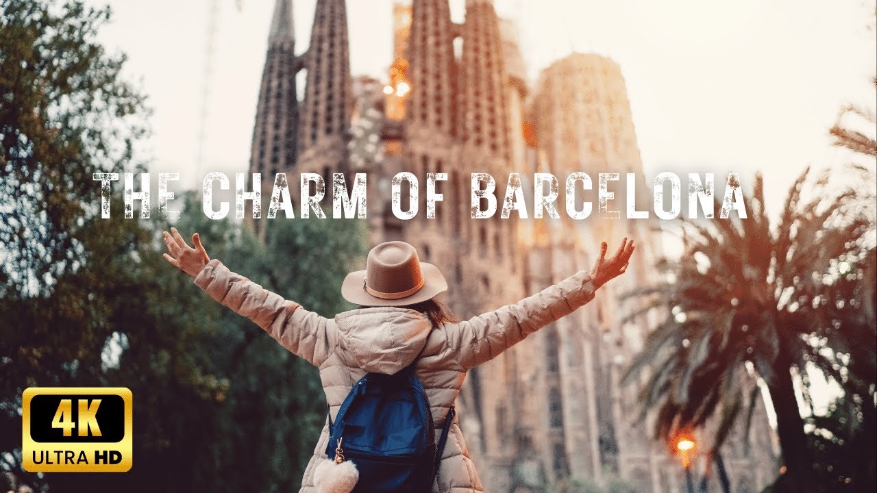 The world-famous charm of Barcelona | 4K View |