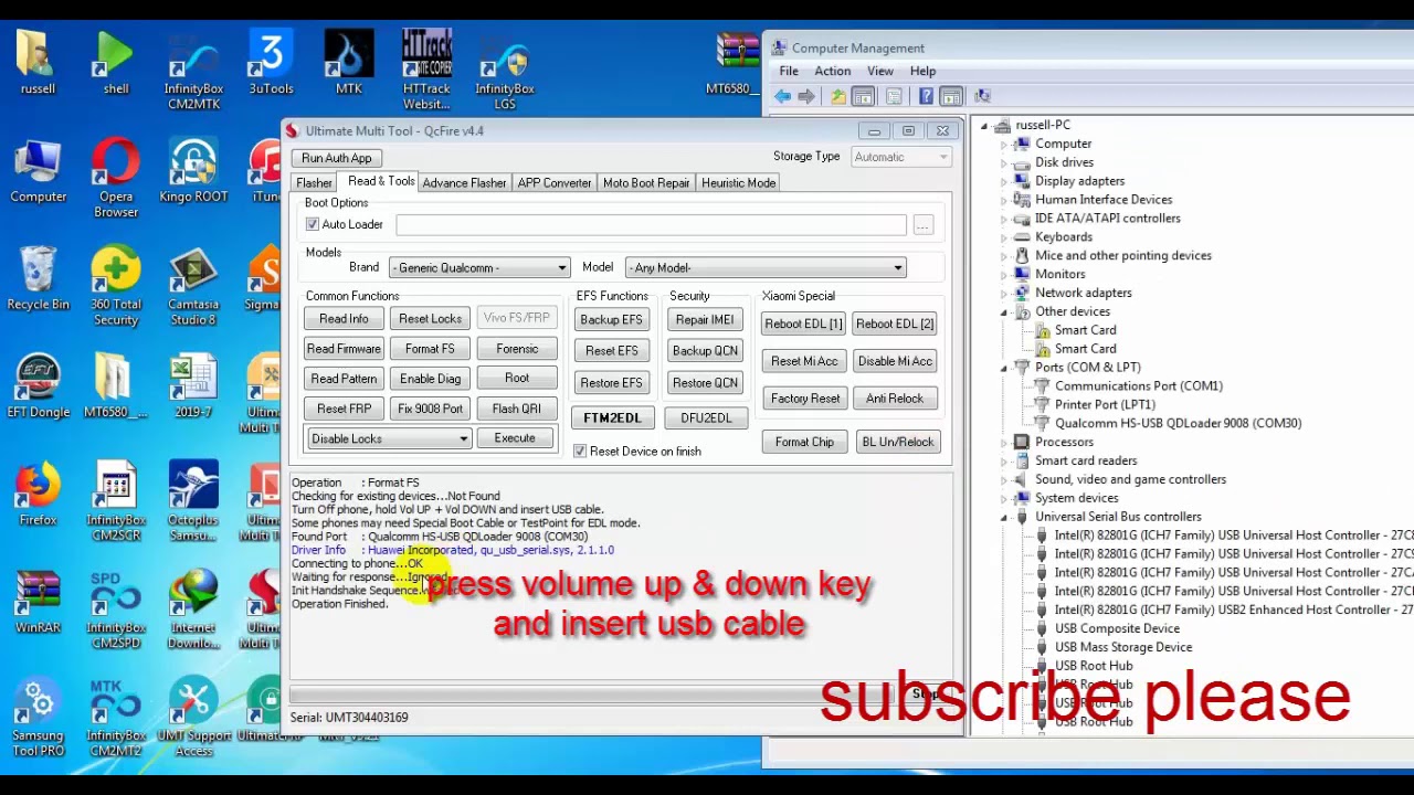 Lenovo A6020A40 Userdata & Frp Reset 1Click