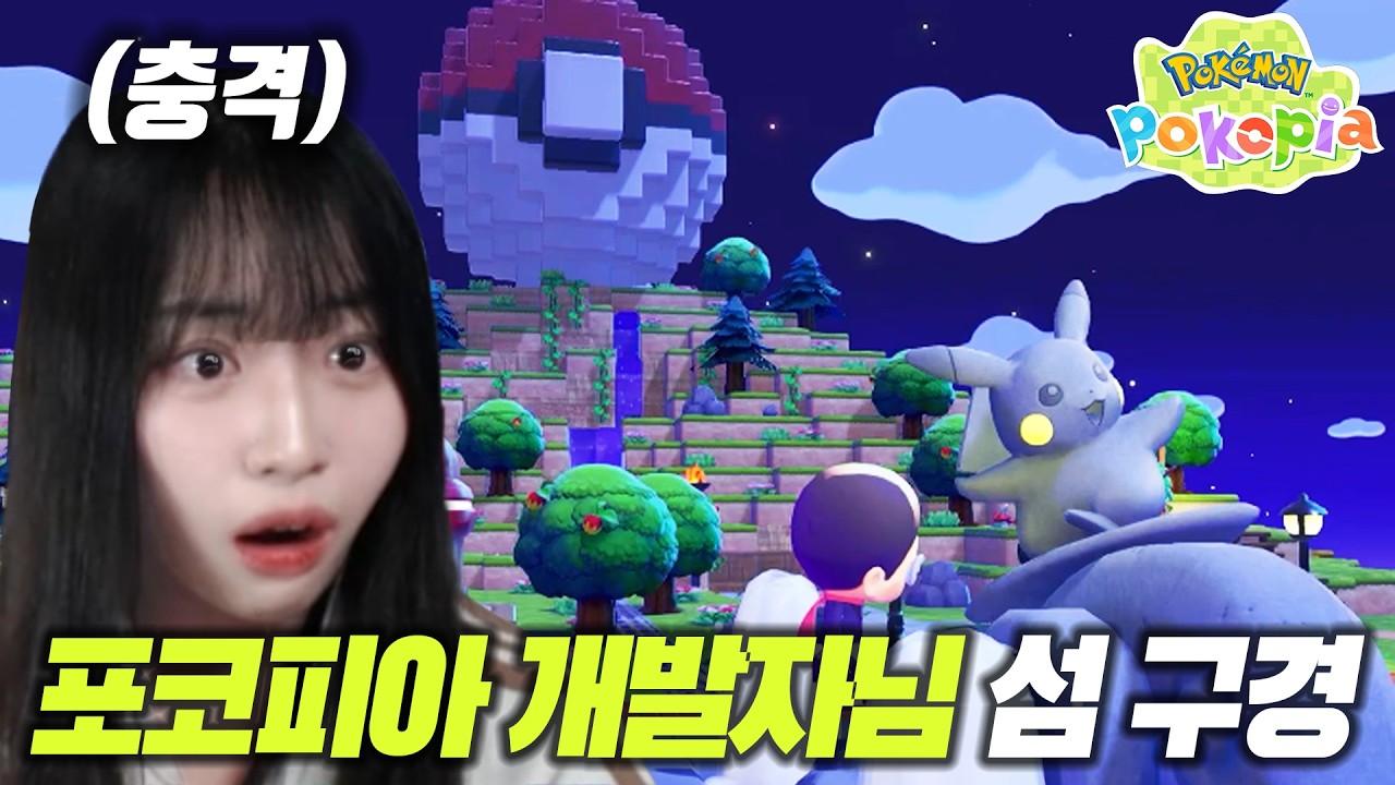 이게 가능한거예요..? 충격적인 포코피아 개발자 섬 공개 【포켓몬 포코피아 특별편】