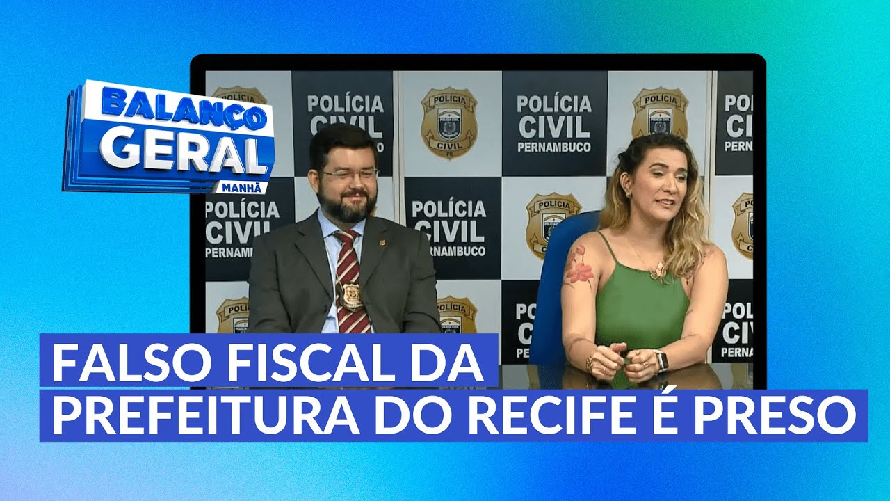 Falso fiscal da Prefeitura do Recife é preso
