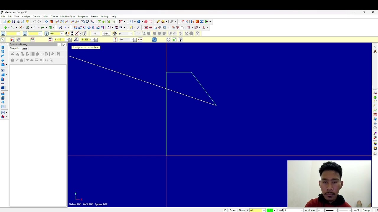 MasterCam Mill Lesson 1A