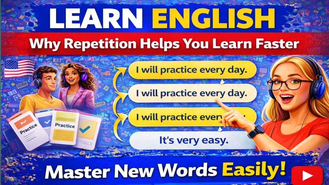 Learn English with Podcast | Why Repetition Helps You Learn Faster