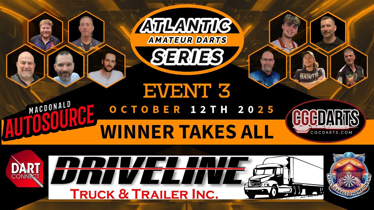 Atlantic Amateur Darts Series Event 3