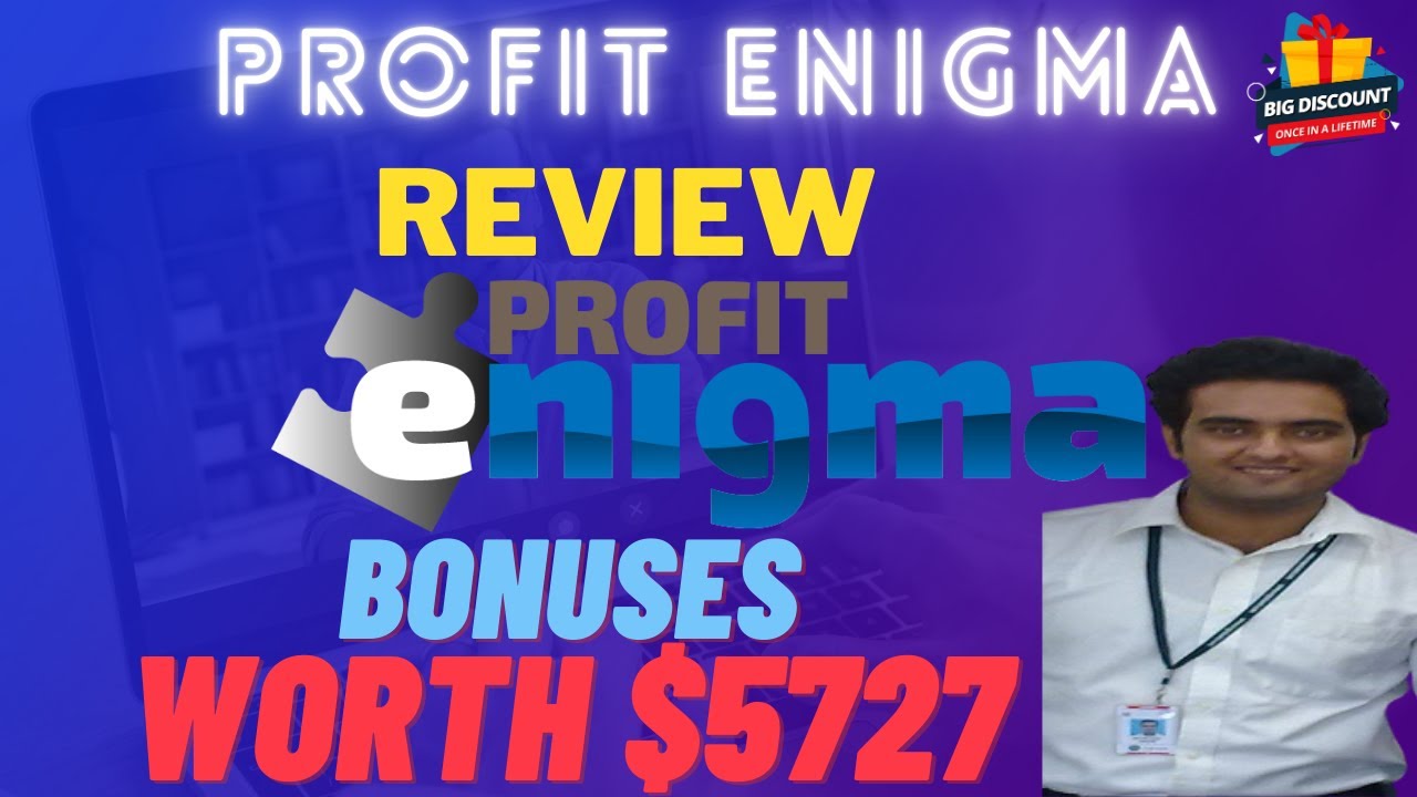 Profit Enigma Review 👉Demo And 🎁Bonuses🎁 Worth 💲5727 For👉 [Profit Enigma Review]👇