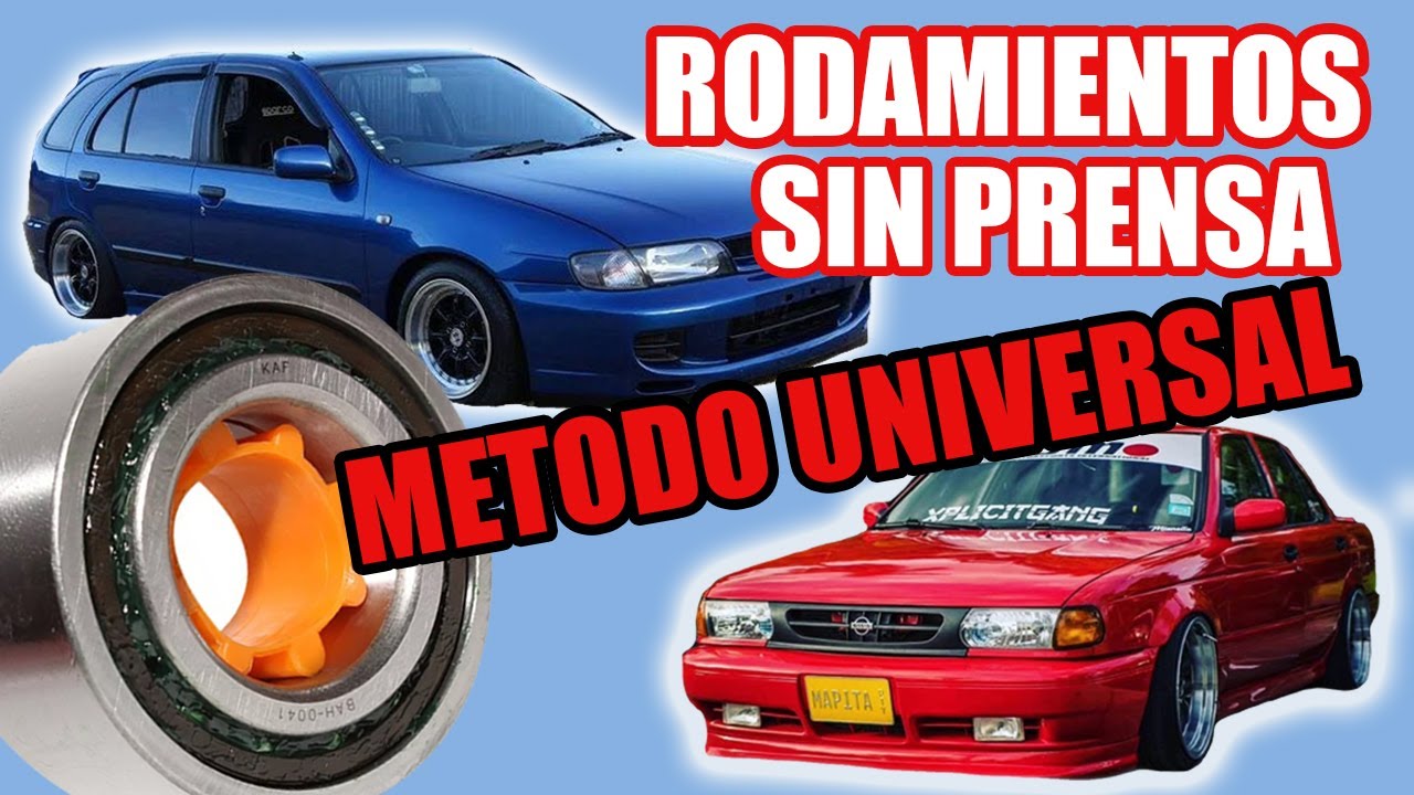 COMO CAMBIAR RODAMIENTOS SIN PRENSA| DFV MOTORS
