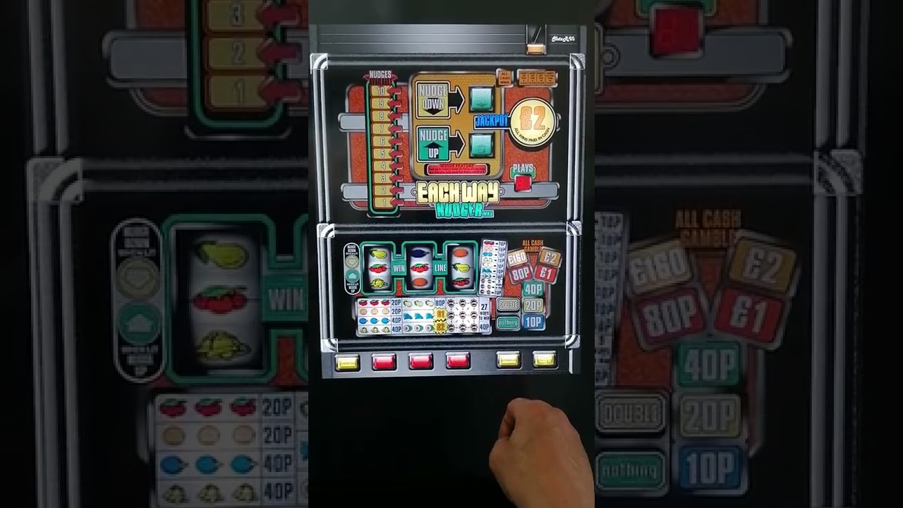 JPM Eachway Nudger mk2 £2 Jackpot Fruit Machine - Drop A Tenner
