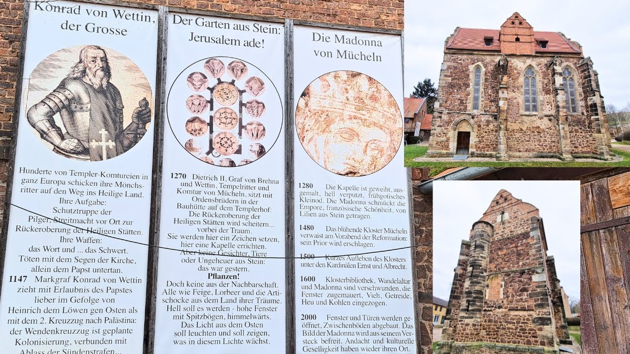 Templerkapelle St. Marien zu Mücheln /Wettin /Sachsen-Anhalt