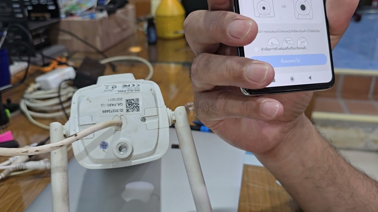 กล้อง Camera Yoosee model: 216S How can setup CCTV to Mobile Phone การเชื่อมโทรศัพท์กับกล้อง