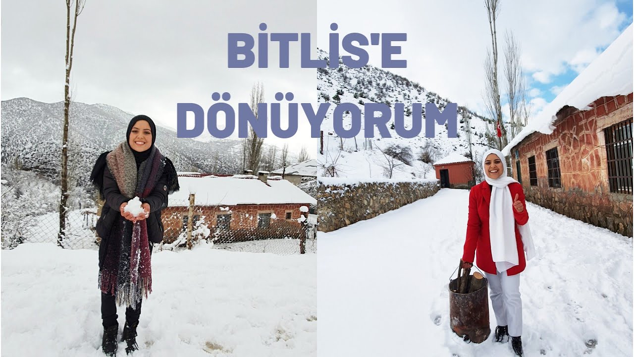 Hoşça kal Tekirdağ 🤍 Merhaba Bitlis😍 Köyde Öğretmen Olmak