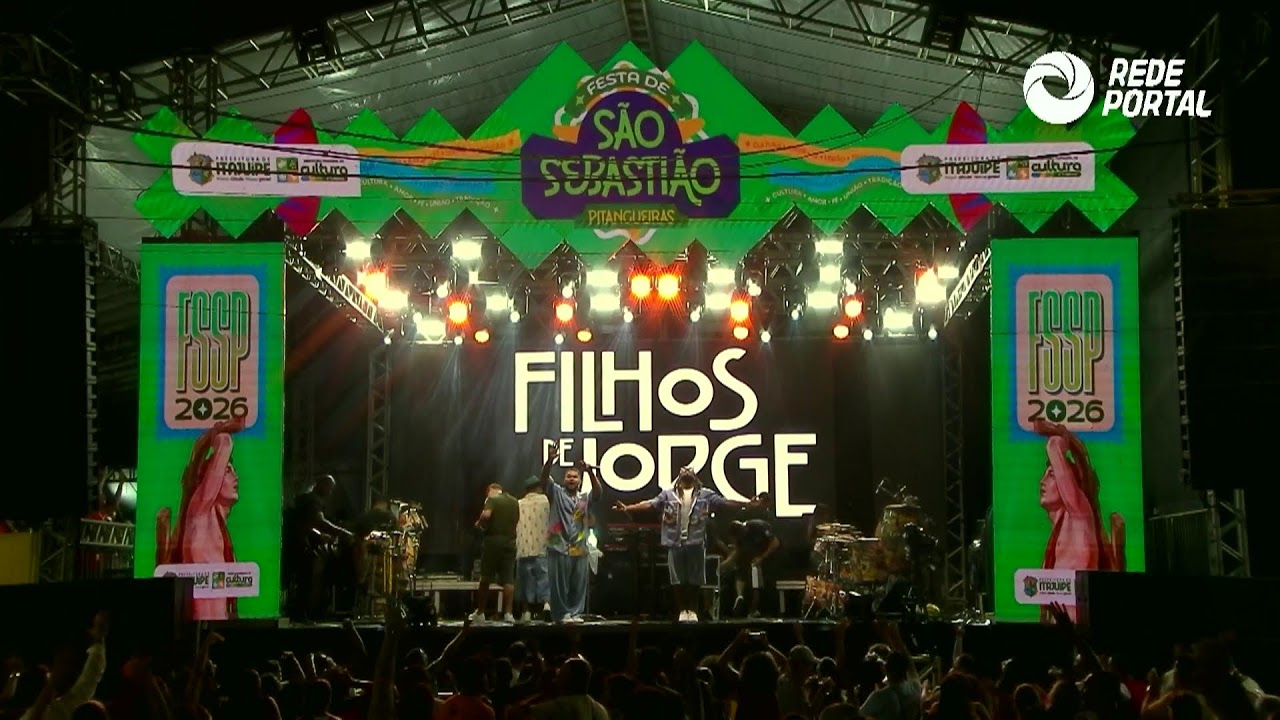 Filhos de Jorge Ao Vivo na Festa de São Sebastião - Itajuípe BA - 16/01/2026