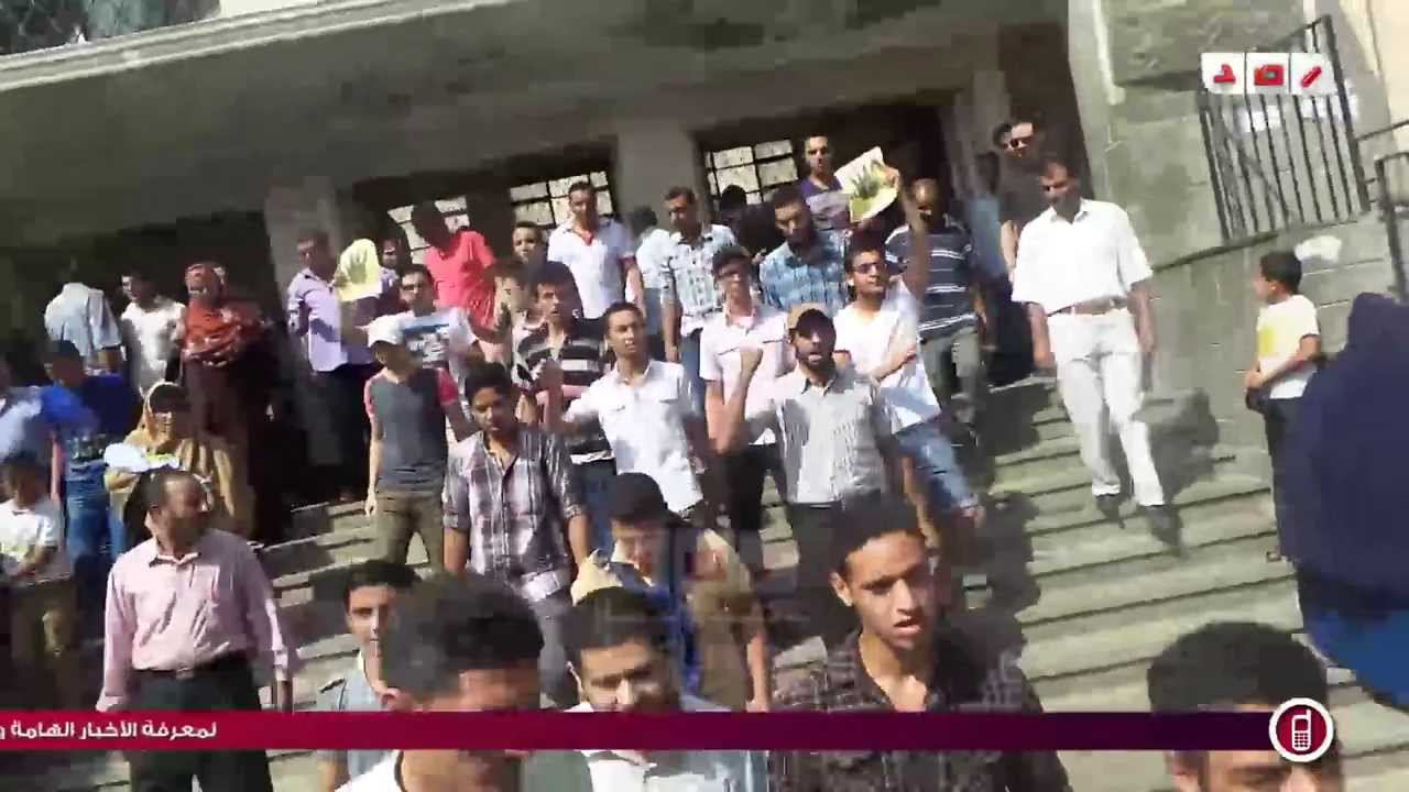 رابطة طلاب ضد الانقلاب بكفرالشيخ يكسرون حاجز الصمت والخوف ويهتفون ضد الانقلاب العسكرى