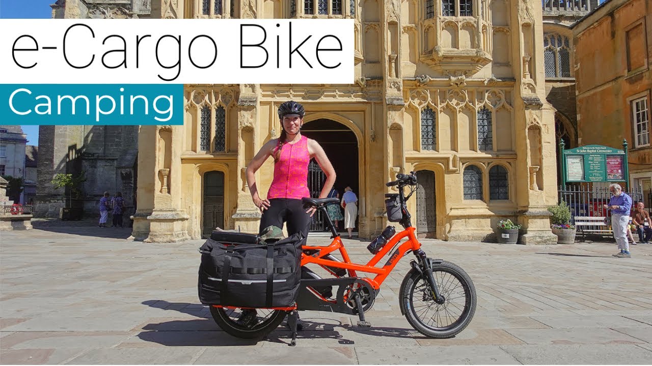 e-Cargo Bike Camping with the @ternbicycles  GSD