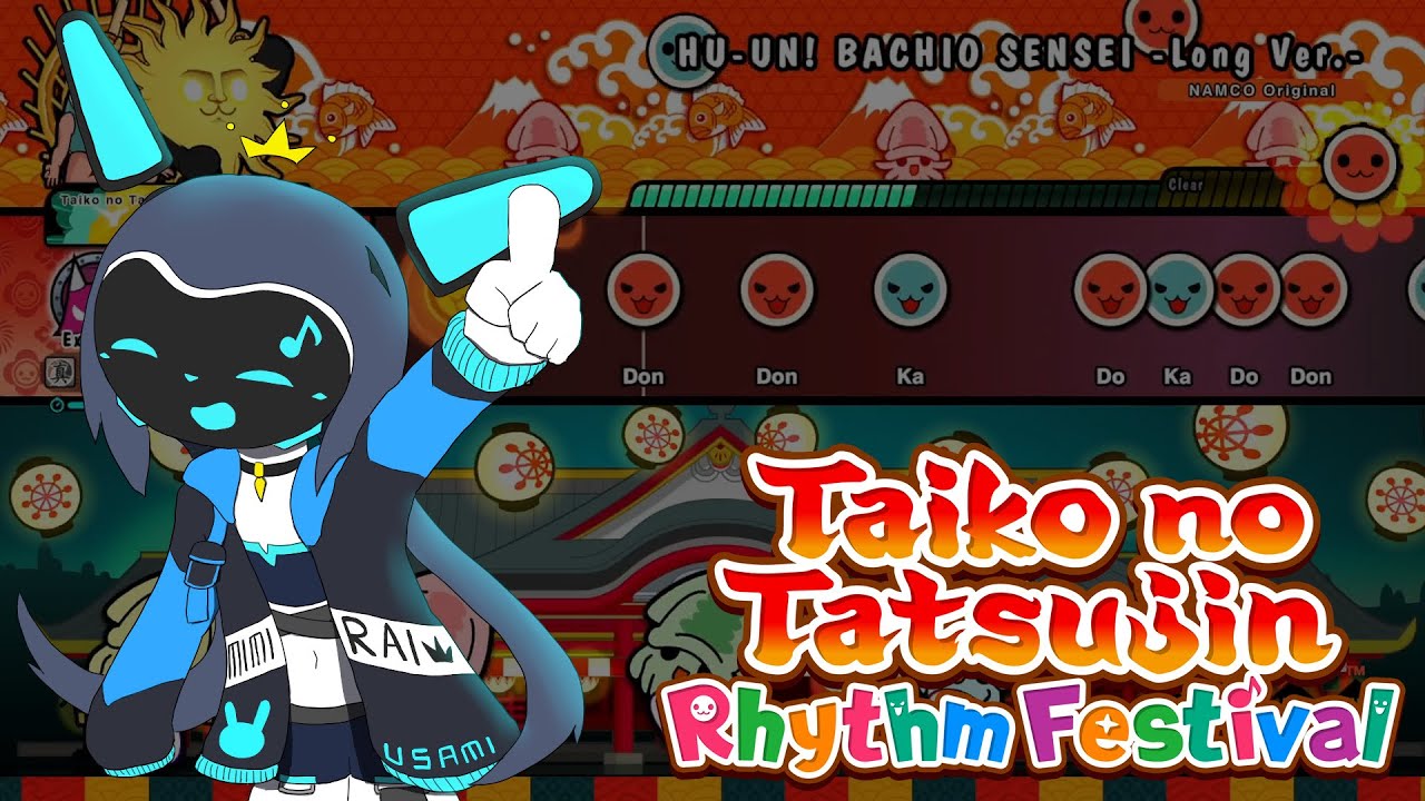 Taiko no Tatsujin: Rhythm Festival | HU-UN! BACHIO SENSEI -Long Ver.- (Oni) - Full Combo