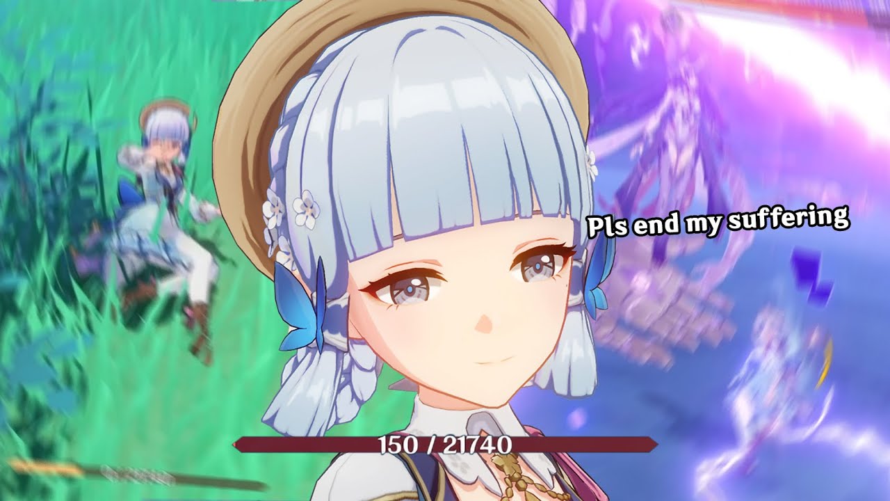 I bought Ayaka's new skin and went through series of pain and struggling