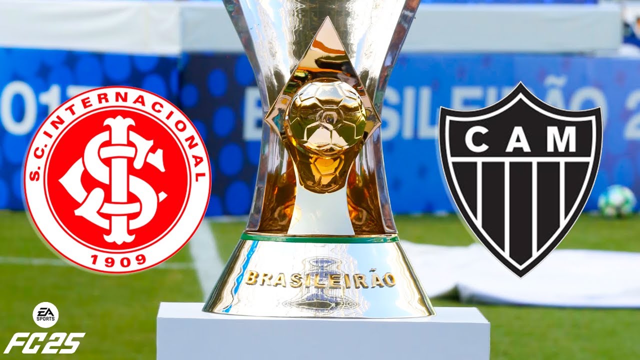 Internacional x Atlético Mg BRASILEIRÃO 32° Rodada   EA FC 25 Simulação
